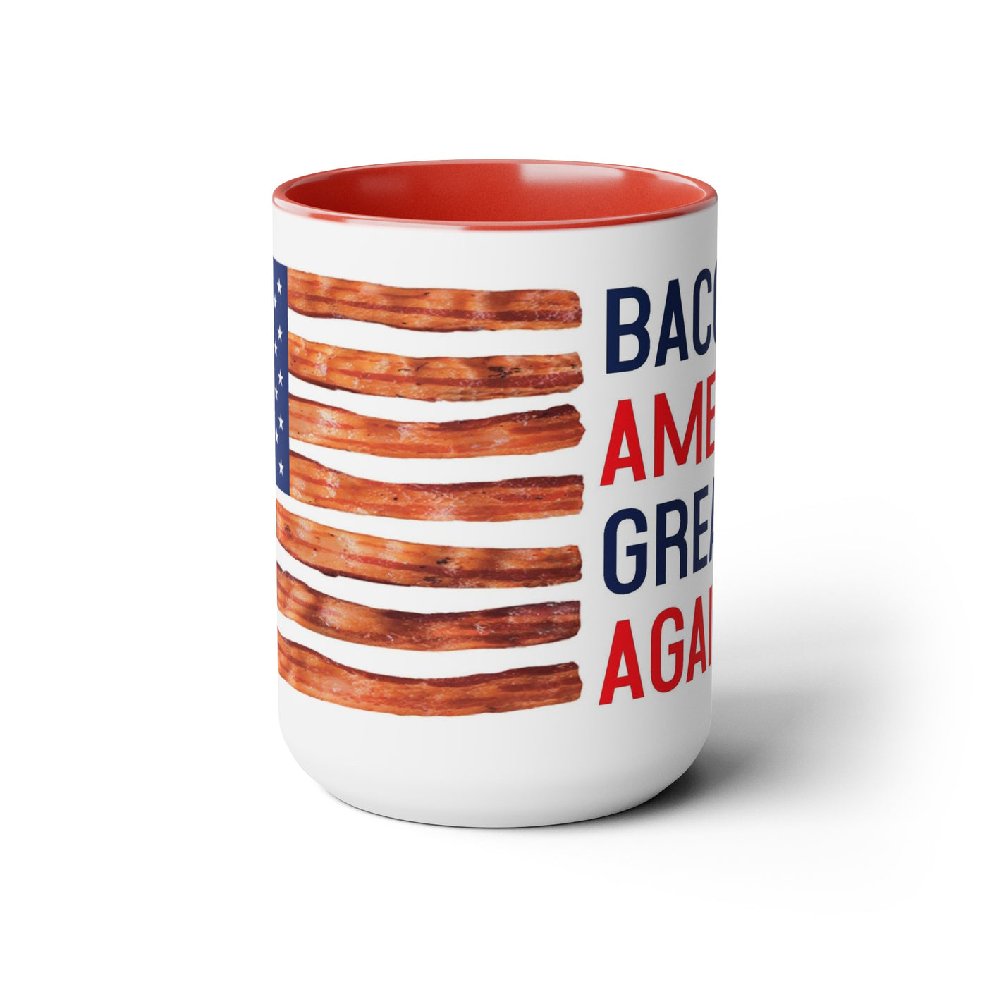 Bacon America Great again Coffee Mugs, 15oz